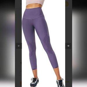 Violet High-Waist Women's Leggings